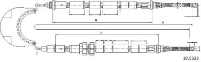 Трос CABOR 10.5333