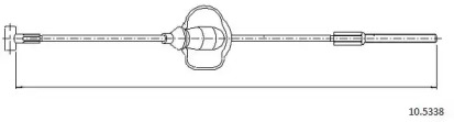 Трос CABOR 10.5338