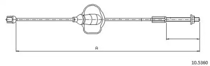 Трос CABOR 10.5360