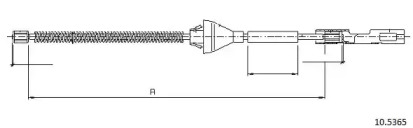 Трос CABOR 10.5365