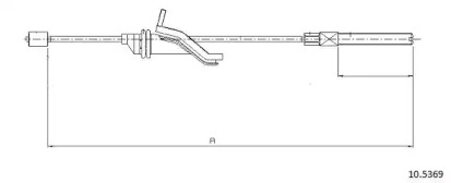 Трос CABOR 10.5369