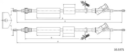 Трос CABOR 10.5371