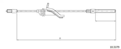 Трос CABOR 10.5379