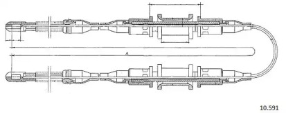 Трос CABOR 10.591