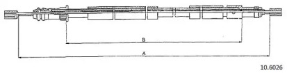 Трос CABOR 10.6026