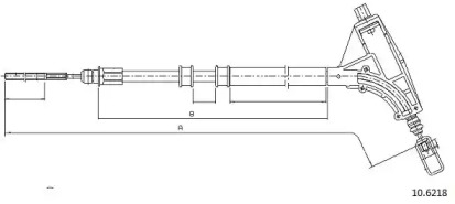 Трос CABOR 10.6218