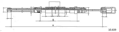 Трос CABOR 10.639