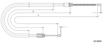Трос CABOR 10.6694
