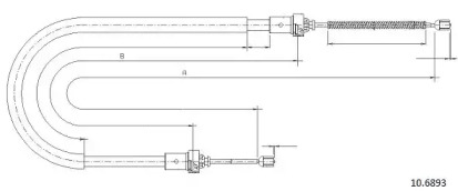 Трос CABOR 10.6893