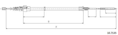 Трос CABOR 10.7135