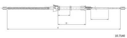 Трос CABOR 10.7140