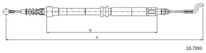 Трос CABOR 10.7393