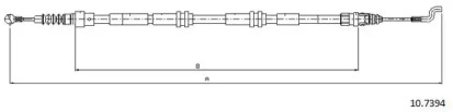 Трос CABOR 10.7394