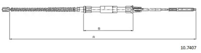 Трос CABOR 10.7407