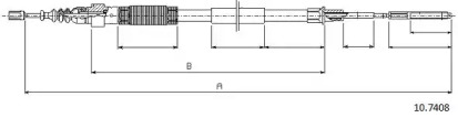 Трос CABOR 10.7408