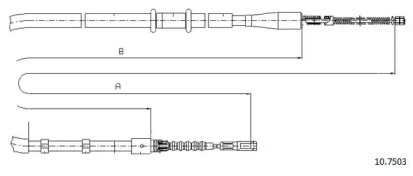 Трос CABOR 10.7503