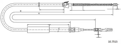 Трос CABOR 10.7515