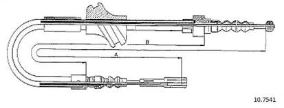 Трос CABOR 10.7541