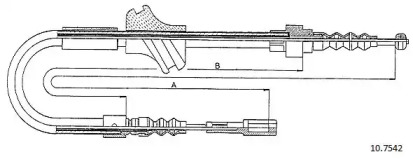 Трос CABOR 10.7542