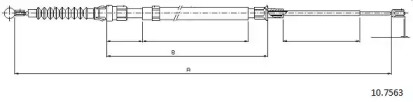 Трос CABOR 10.7563
