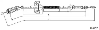 Трос CABOR 10.8069