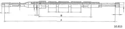 Трос CABOR 10.813