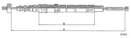 Трос CABOR 10.823