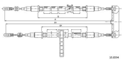 Трос CABOR 10.8594