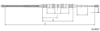 Трос CABOR 10.9037