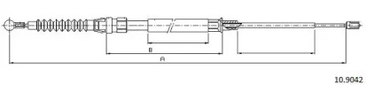 Трос CABOR 10.9042