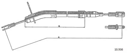 Трос CABOR 10.936