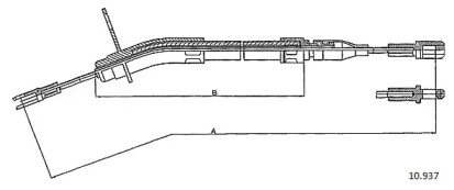 Трос CABOR 10.937