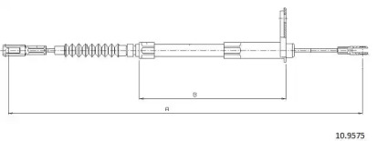 Трос CABOR 10.9575