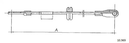 Трос CABOR 10.969