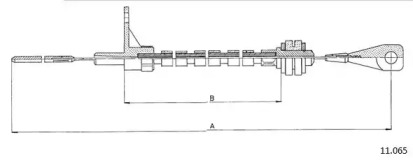 Трос CABOR 11.065