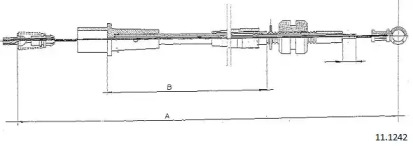 Трос CABOR 11.1242