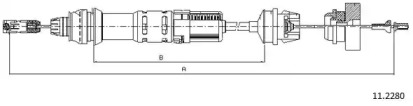 Трос CABOR 11.2280