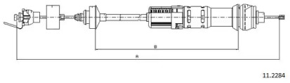 Трос CABOR 11.2284