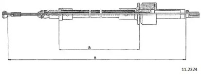 Трос CABOR 11.2324