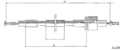 Трос CABOR 11.239