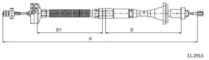 Трос CABOR 11.2913