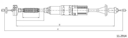 Трос CABOR 11.2914