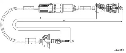 Трос CABOR 11.3264