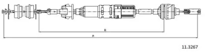 Трос CABOR 11.3267