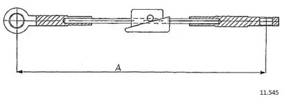 Трос CABOR 11.545