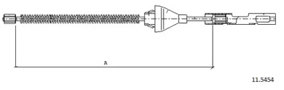 Трос CABOR 11.5454