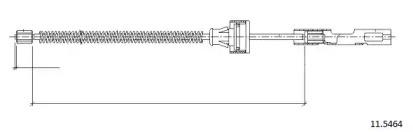 Трос CABOR 11.5464