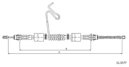 Трос CABOR 11.5577