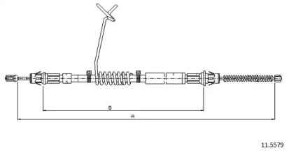 Трос CABOR 11.5579