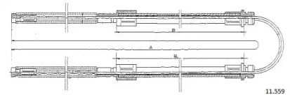 Трос CABOR 11.559